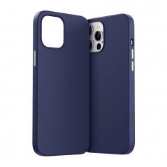 JOYROOM Color Series JR-BP798 Silikonový kryt pro iPhone 12 Mini, modrý