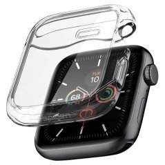 SPIGEN Ultra Hybrid Crystal Clear 360° kryt pro Apple Watch 4/5/6/SE (44mm), čirý
