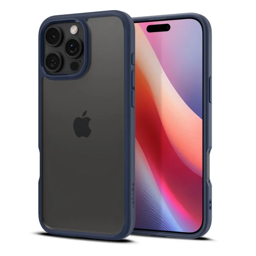 Pouzdro Spigen Ultra Hybrid pro iPhone 16 Pro Max - modré