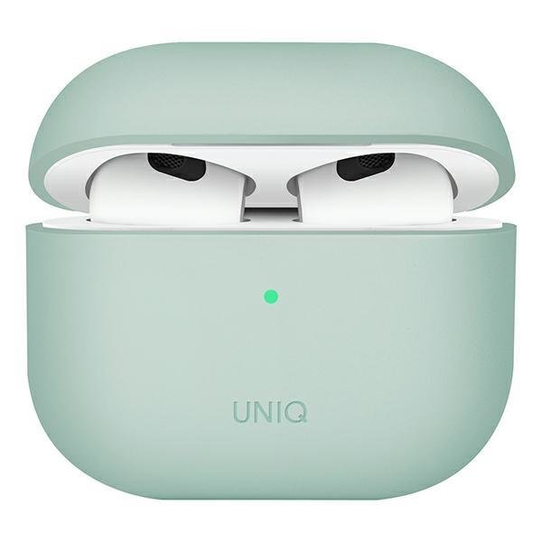 UNIQ Lino Jemný silikonový kryt pro Apple AirPods 3 (2021), zelený