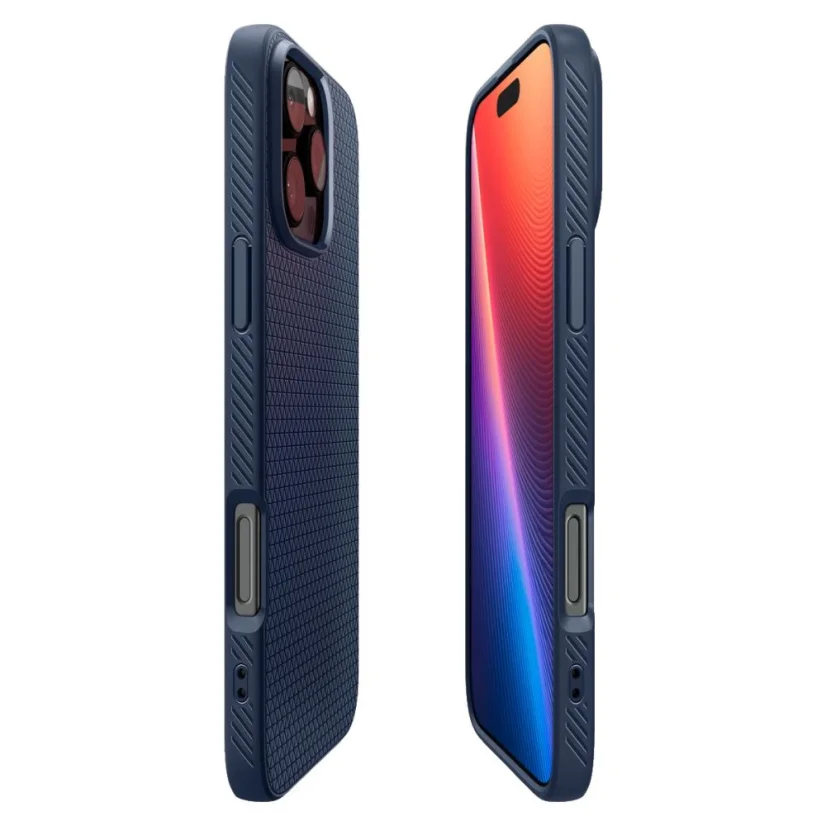 Pouzdro Spigen Liquid Air pro iPhone 16 Pro Max - modré