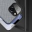 DUX DUCIS Fino Series Odolný kryt s textilními zády pro iPhone 13, šedý