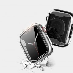 DUX DUCIS Samo 360° TPU kryt pro Apple Watch 7/8 (41mm), stříbrný