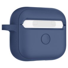 SPIGEN Silicone Fit Kryt s karabinou pro Apple AirPods 3 (2021), modrý