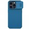 NILLKIN CamShield Pro Magnetic Ultra odolný MagSafe kryt s krytkou kamery pro iPhone 14 Pro, modrý