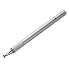 BASEUS ACPCL-0S Prémiový stylus 2v1 pro kapacitní displeje, stříbrný