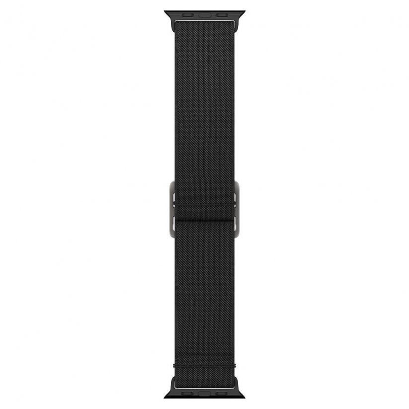 SPIGEN Fit Lite Strap Flexibilní textilní řemínek pro Apple Watch 42/44/45/49mm, černý