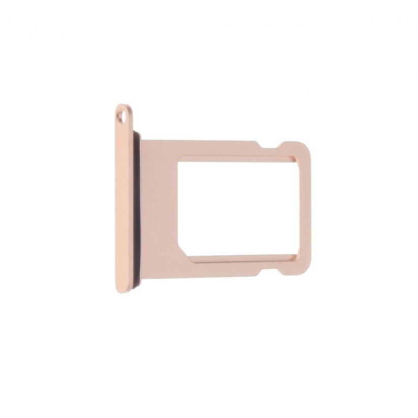 Šuplík na SIM kartu pro iPhone 7, Rose Gold - růžovo-zlatý