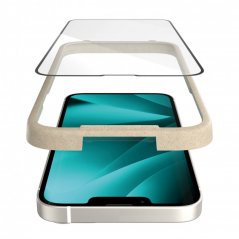 PANZERGLASS Ochranné sklo 2.5D FULL-COVER 0.4mm pro iPhone 13 Pro Max/14 Plus, montážní rámeček