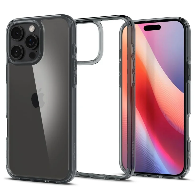 Pouzdro Spigen Ultra Hybrid pro iPhone 16 Pro - čiré