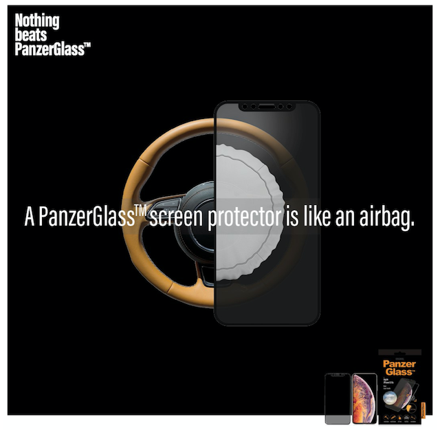 PANZERGLASS Ochranné sklo 2.5D FULL-COVER 0.4mm pro iPhone 12 Pro Max, Privacy, AntiBacterial