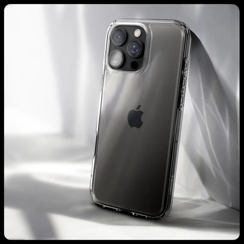 Pouzdro Spigen Ultra Hybrid pro iPhone 16 Pro - čiré