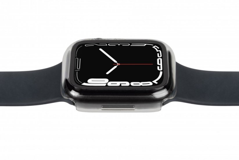 GECKO V10A10C0 Full Body Case 360° kryt pro Apple Watch 7/8 (41mm), čirý