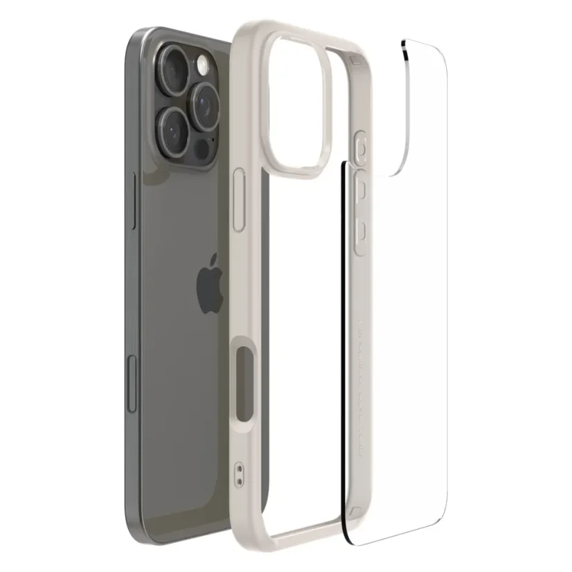 Pouzdro Spigen Ultra Hybrid pro iPhone 16 Pro Max - titanové