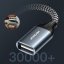 JOYROOM S-2030N13 Prodlužovací datový a nabíjecí kabel USB2.0 samec/samice, 2m, šedý