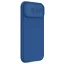 NILLKIN CamShield Pro Magnetic Ultra odolný MagSafe kryt s krytkou kamery pro iPhone 15, modrý