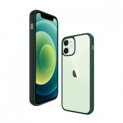 PANZERGLASS ClearCaseColor AntiBacterial kryt pro iPhone 12 Mini, zelená/čirá (Racing Green)