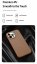 DUX DUCIS Grit Leather Magsafe Kožený kryt pro iPhone 14 Pro Max, hnědý