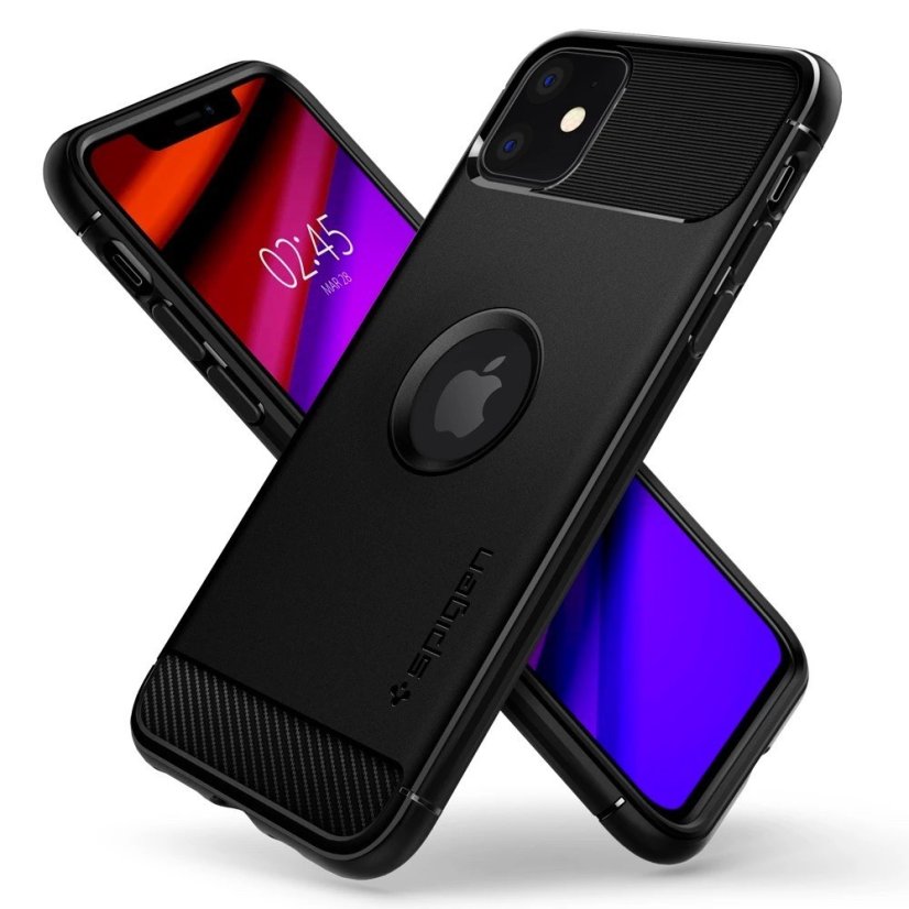 SPIGEN Rugged Armor Odolný kryt pro iPhone 11, černý