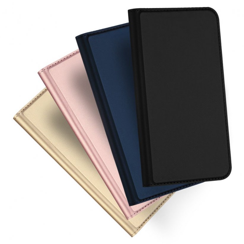 DUX DUCIS SkinPro kryt typu kniha pro iPhone 11, růžový