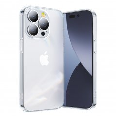 JOYROOM JR-14Q4 Odolný silikonový kryt s ochranou kamery pro iPhone 14 Pro Max, čirý