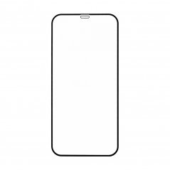 ESTUFF Titan Shield Ochranné sklo 2.5D FULL-COVER 0.33mm pro iPhone 12 Mini, černý rámeček