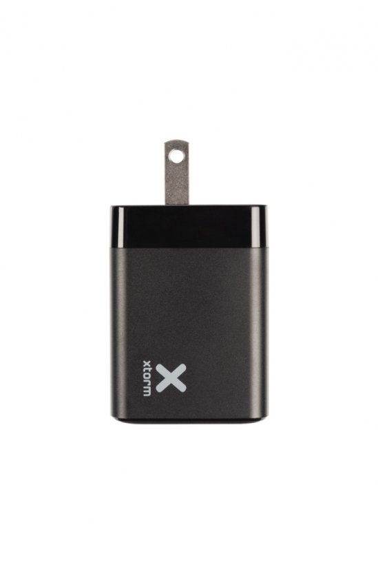 XTORM XA020U Volt Travel Fast Charger Světová nabíječka USB a USB-C 20W, černá