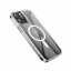 ESTUFF Magnetic Hybrid Clear Case Kryt s MagSafe pro iPhone 12/12 Pro, čirý