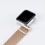 DUX DUCIS Strap Milanese Magnetický kovový řemínek pro Apple Watch 38/40/41mm, růžovo-zlatý