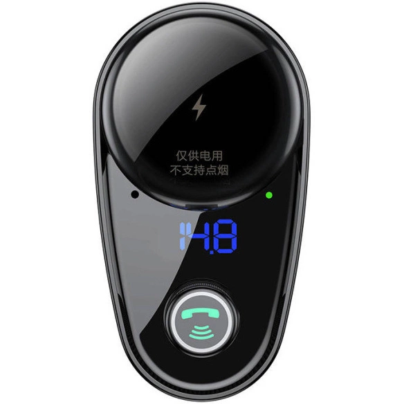 Baseus S-06 Bluetooth/USB FM transmitter do auta - černý