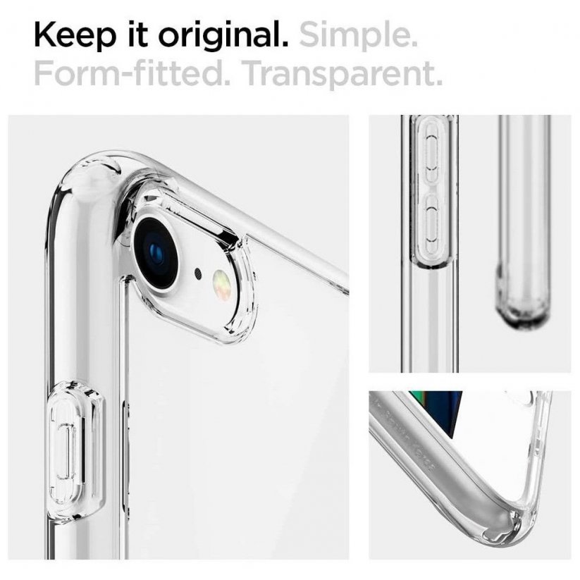 SPIGEN Ultra Hybrid 2 odolný kryt pro iPhone 7/8/SE20/SE22, transparentní