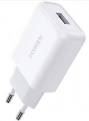 UGREEN CD122 Quick Charge 3.0 USB Nabíječka s výkonem 18W, bílá