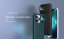 NILLKIN CamShield Leather Ultra odolný kryt s krytkou kamery pro iPhone 13 Pro, tmavě zelený