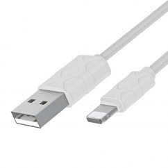 BASEUS CALUN-02 nabíjecí a datový kabel USB/Lightning 1m, bílý