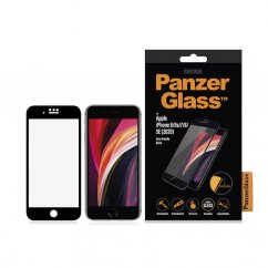 PANZERGLASS Ochranné sklo 3D FULL-COVER 0.4mm pro iPhone 6/6S/7/8/SE 2020, AntiBacterial