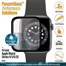 PANZERGLASS Ochranné sklo 3D FULL-COVER 0.4mm pro Watch 4/5/6/SE 44 mm, AntiBacterial