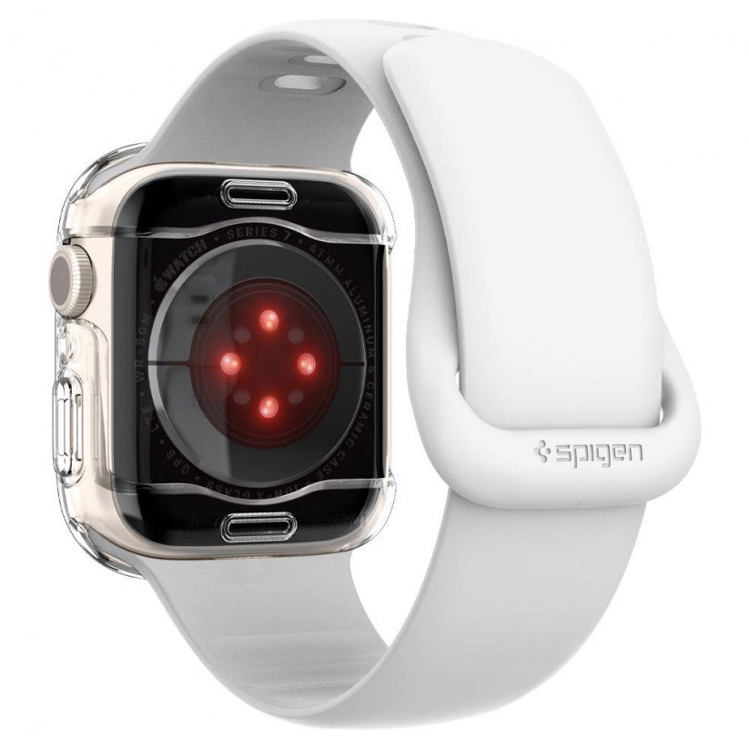 SPIGEN Ultra Hybrid Crystal Clear 360° kryt pro Apple Watch 7/8 (41mm), čirý