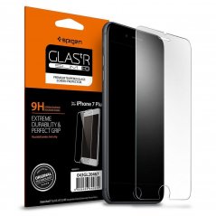 SPIGEN GLAS.tR Slim Ochranné sklo 2.5D STANDARD 0.2mm pro iPhone 7 Plus/8 Plus, čiré
