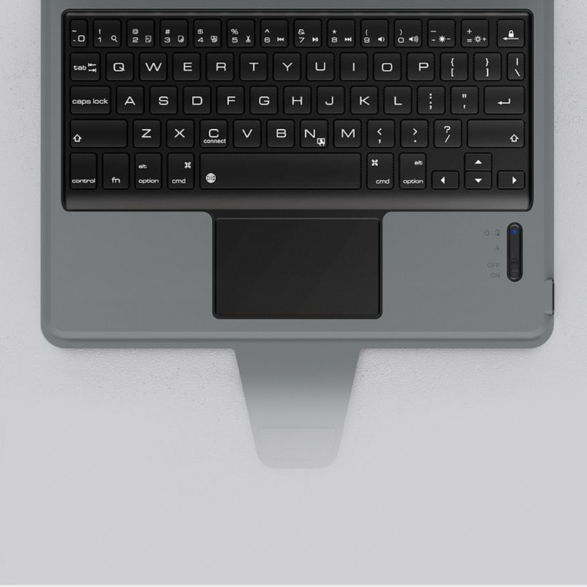 NILLKIN Bumper Combo Keyboard Case Ultra odolný obal s klávesnici a touchpadem pro iPad 10,2" (7/8/9 gen.) a Pencil, černý