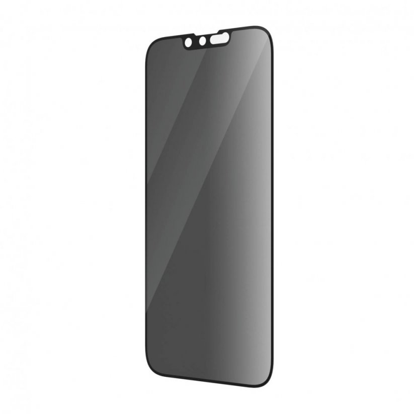 PANZERGLASS Ochranné sklo 2.5D FULL-COVER 0.4mm pro iPhone 13/13 Pro/14, montážní rámeček, Privacy