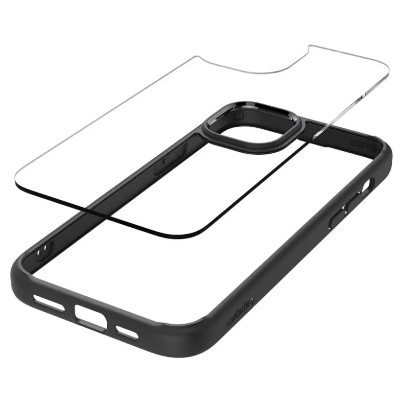 SPIGEN Ultra Hybrid Odolný kryt pro iPhone 15 Plus, černá/čirá