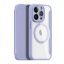 DUX DUCIS Skin X Pro Flipový MagSafe kryt pro iPhone 14 Pro, fialový