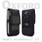 AG PREMIUM Oxford Vertical model 2 - pouzdro na opasek pro iPhone 6S/7/8/SE/12 Mini/13 Mini a další, černé