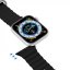 DUX DUCIS Strap OceanWave Silikonový řemínek pro Apple Watch 42/44/45, černý