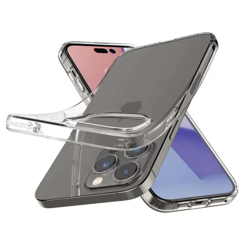 SPIGEN Liquid Crystal Tenký kryt pro iPhone 14 Pro Max, čirý