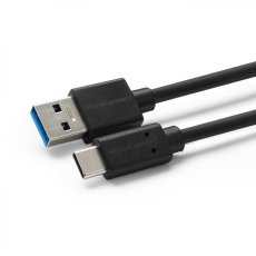 MICROCONNECT Odolný datový a nabíjecí kabel USB/USB-C 3.2, 0,5m, černý