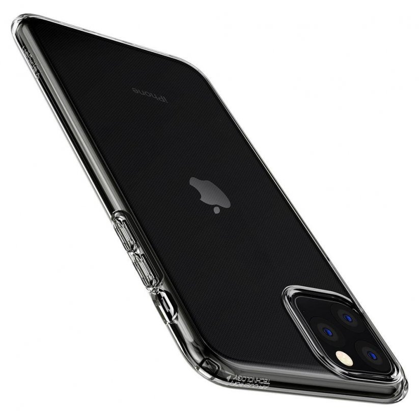 SPIGEN Liquid Crystal Tenký kryt pro iPhone 11 Pro, čirý