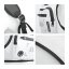 AG PREMIUM SBOCFP Sportovní taška na hrudník pro mobilní telefon a drobnosti, bílá
