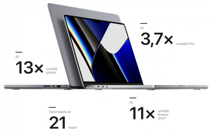 APPLE MacBook Pro 16"/M1 Pro/16GB/512GB/10 CPU/16 GPU/CZ, Silver
