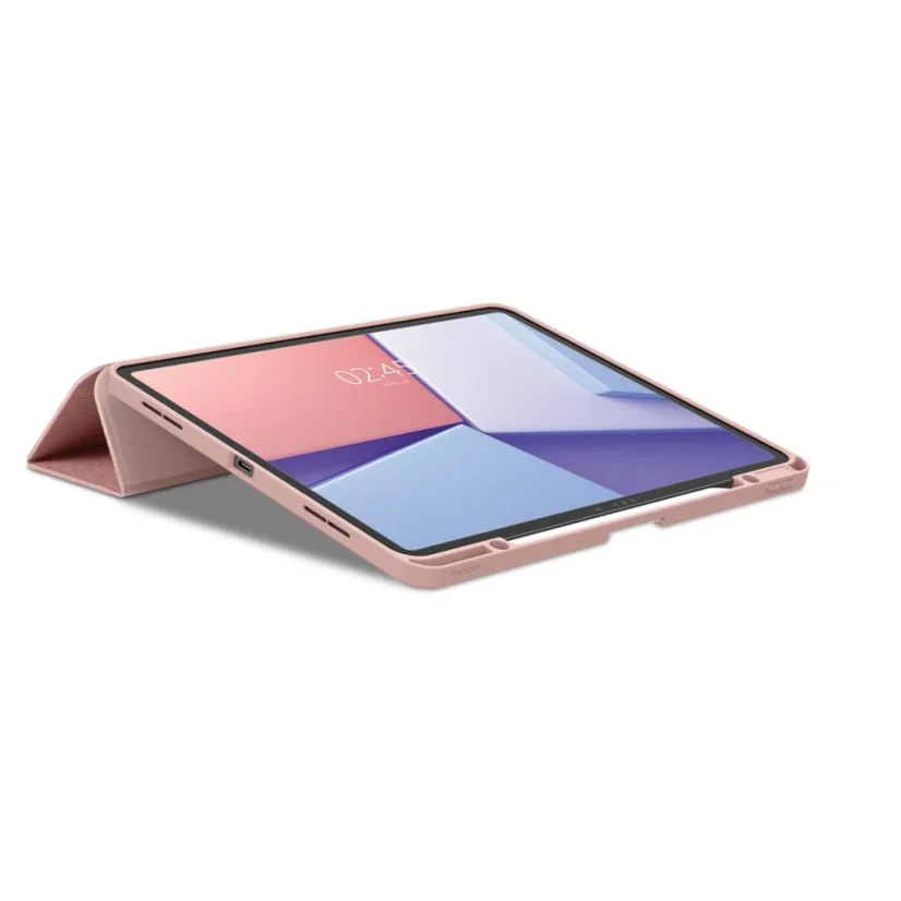 Pouzdro Spigen Urban Fit pro iPad Air 13" 2024 - růžové